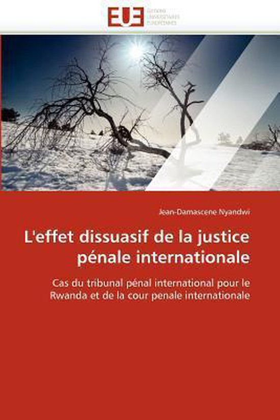 L'effet dissuasif de la justice pénale internationale, Nyandwi-J