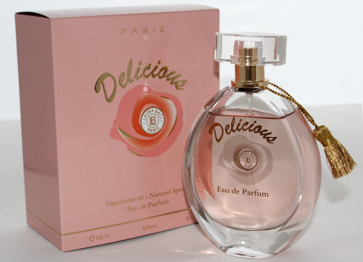 Laura Baci Delicious Dames - Eau de Parfum - Damascus roos - Jasmijn -  Amandelbloesem | bol.com