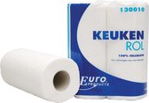 Euro Products Keukenrol Cellulose 22x23 Cm 50 Vellen 2 Stuks