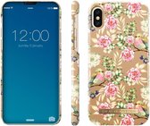 iDeal of Sweden iPhone XS / X Fashion Hoesje Champagne Birds