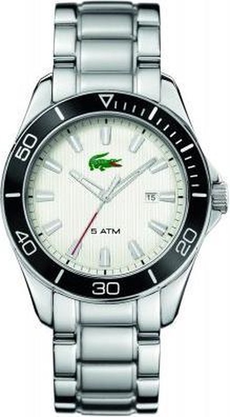 Bol Com Lacoste Horlogeband Lc 31 1 27 0150 Staal Staal Rvs 22mm