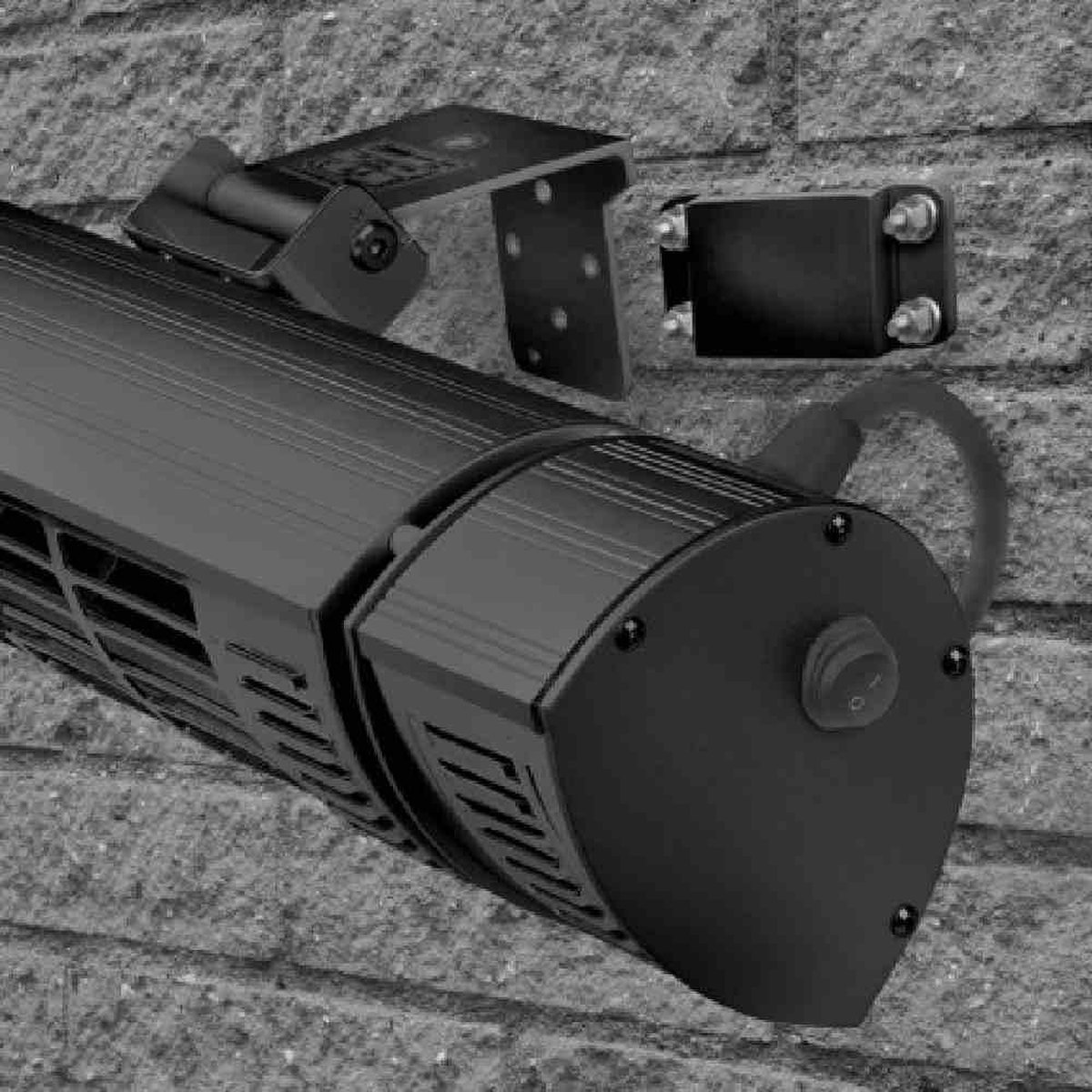 Eurom Golden 2000 Ultra RCD - Hanging Patio Heater - Black