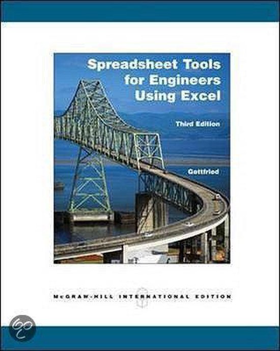 Spreadsheet Tools For Engineers Using Excel 9780071106634 Byron