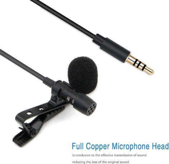 bol.com | Microfoon voor Smartphone / Telefoon - Aux Aansluiting + Adapter  - Condensormicrofoon Comp