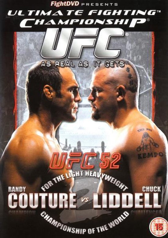 Cover van de film 'UFC 52'