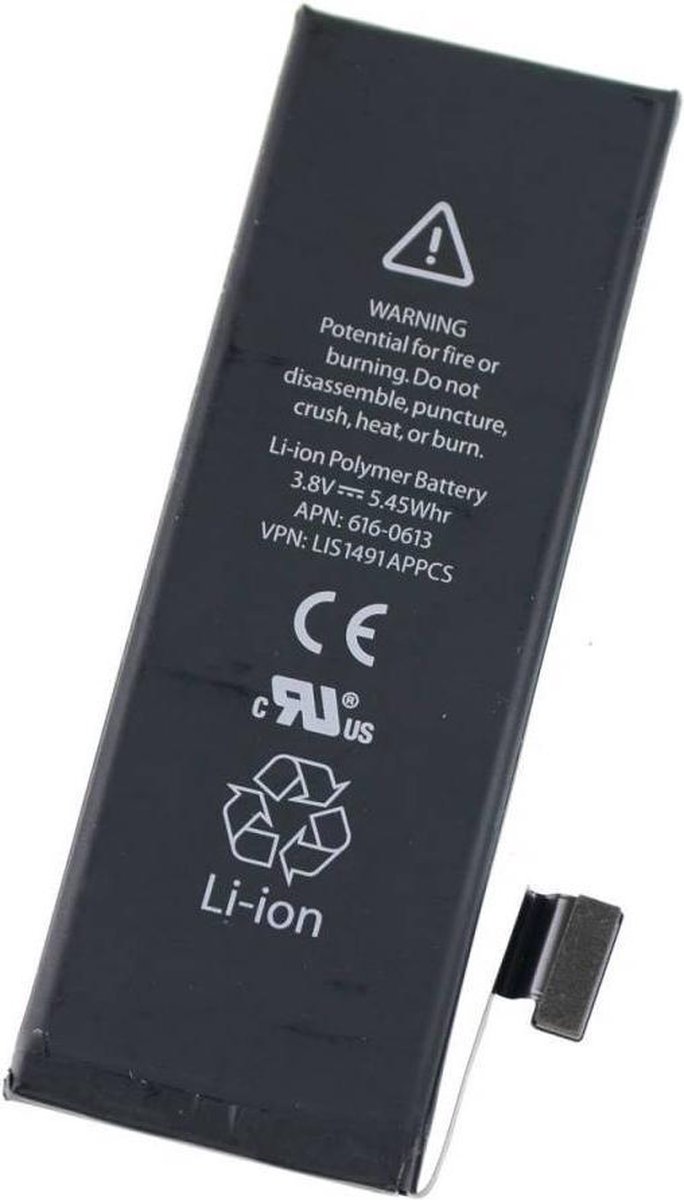 Vaarwel taal grijnzend Voor Apple iPhone 5S - AAA+ Vervang Batterij/Batterij Li-ion | bol.com