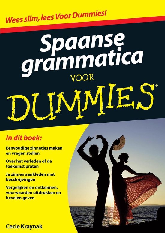 Cover van het boek 'Spaanse grammatica voor Dummies' van Cecie Kraynak