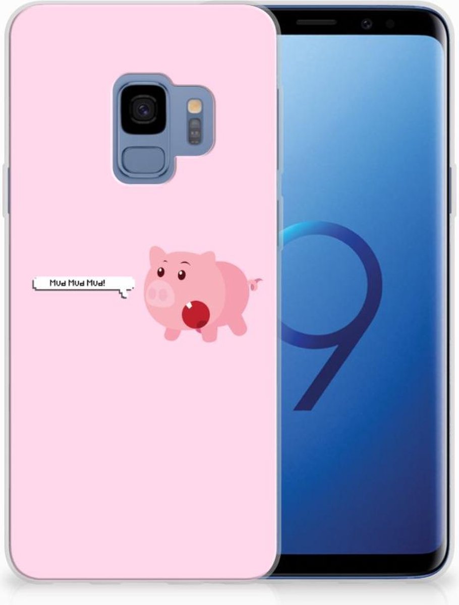 Samsung Galaxy S9 Telefoonhoesje met Naam Pig Mud