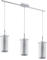 EGLO Tarolo - Hanglamp - 3 Lichts - Helder, Chroom