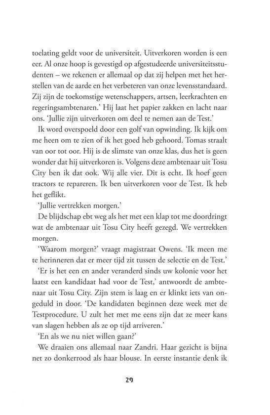 De test-trilogie 1 -   De test