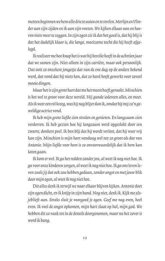 Tekstpagina met een alinea over een acteur en zijn carrière.