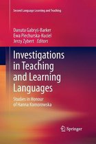 Investigations in Teaching and Learning Languages