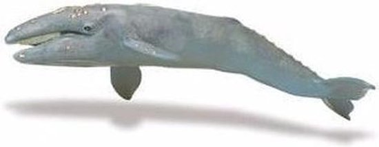 Gewend beeld antwoord Plastic speelgoed figuur grijze walvis 34 cm | bol.com