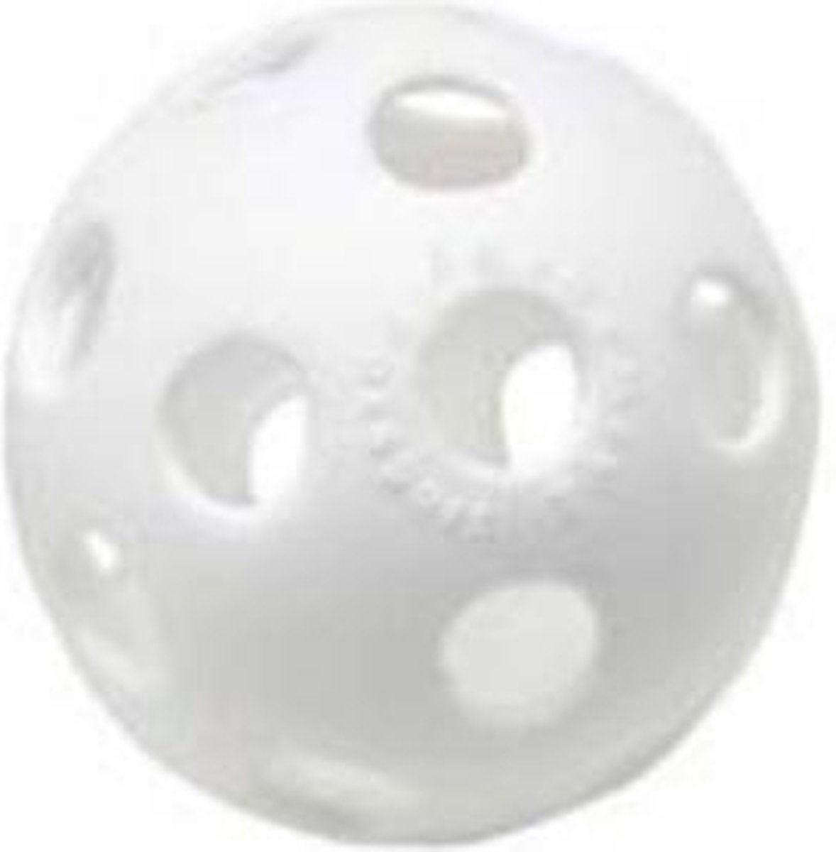 Benson 2 Stuks Wiffle Plastic Baseball - White - 9 inch
