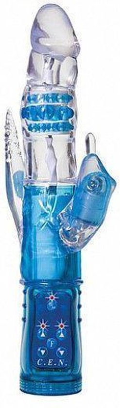 California Exotic Novelties Triple Orgasm Blauw Vibrator 