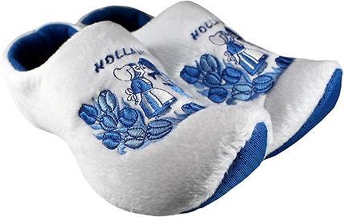 Klomp pantoffels Delftsblauw Kiss - 45-47