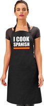 I cook Spanish keukenschort dames en heren met Spaanse vlag - Spanje schort
