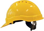Bouwhelm / veiligheidshelm SW 4001 schuifinstelling geel