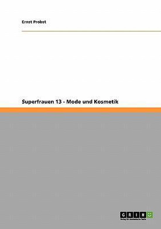 Superfrauen 13 - Mode und Kosmetik - cover