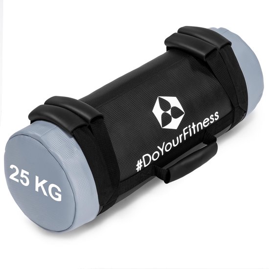 #DoYourFitness® - Core Bag / Gewicht Bag »Carolous« van 5 kg tot 30 kg - 2 handgrepen en 1 riem - Kracht / fitness bag voor kracht-, uithoudings-, gevechts- en coördinatietraining - 25kg
