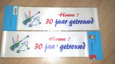 Banner 5,5 meter 30 Jaar Getrouwd