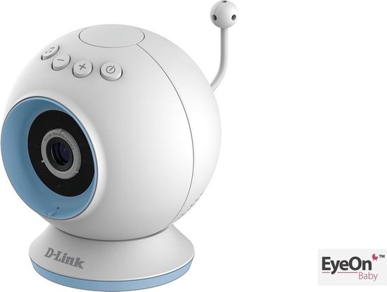D-Link DCS-825L baby-videomonitor Blauw, Wit