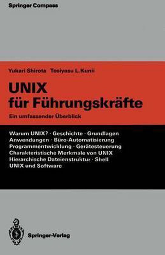 Unix Fur Fuhrungskrafte - cover