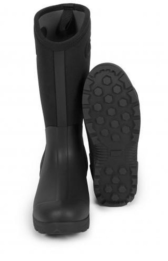 | Two Tracks regenlaarzen Baruga dames zwart hoog Two Tracks Outdoor laarzen Baruga Hoog Zwart
