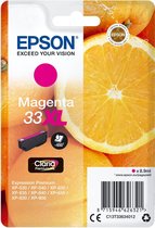 Epson 33XL - 8.9 ml - XL - magenta - origineel - blisterverpakking met RF / akoestisch alarm - inktcartridge - voor Expression Home XP-635, 830; Expression Premium XP-530, 540, 630, 635, 640,