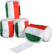 Polar fleece bandages -Flags- Set of 4