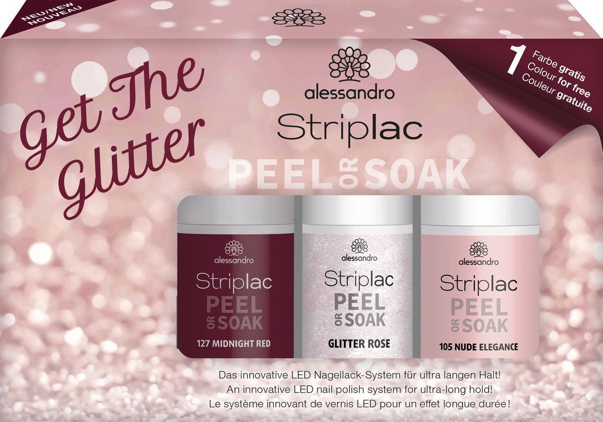 Goedkoopste Alessandro Striplac Glitter Set