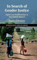 The International African LibrarySeries Number 58- In Search of Gender Justice