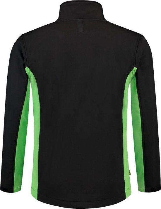 Veste softshell Tricorp bicolore - Workwear - 402002 - noir / lime - taille XL