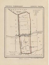 Historische kaart, plattegrond van gemeente Waalwijk in Noord Brabant uit 1867 door Kuyper van Kaartcadeau.com