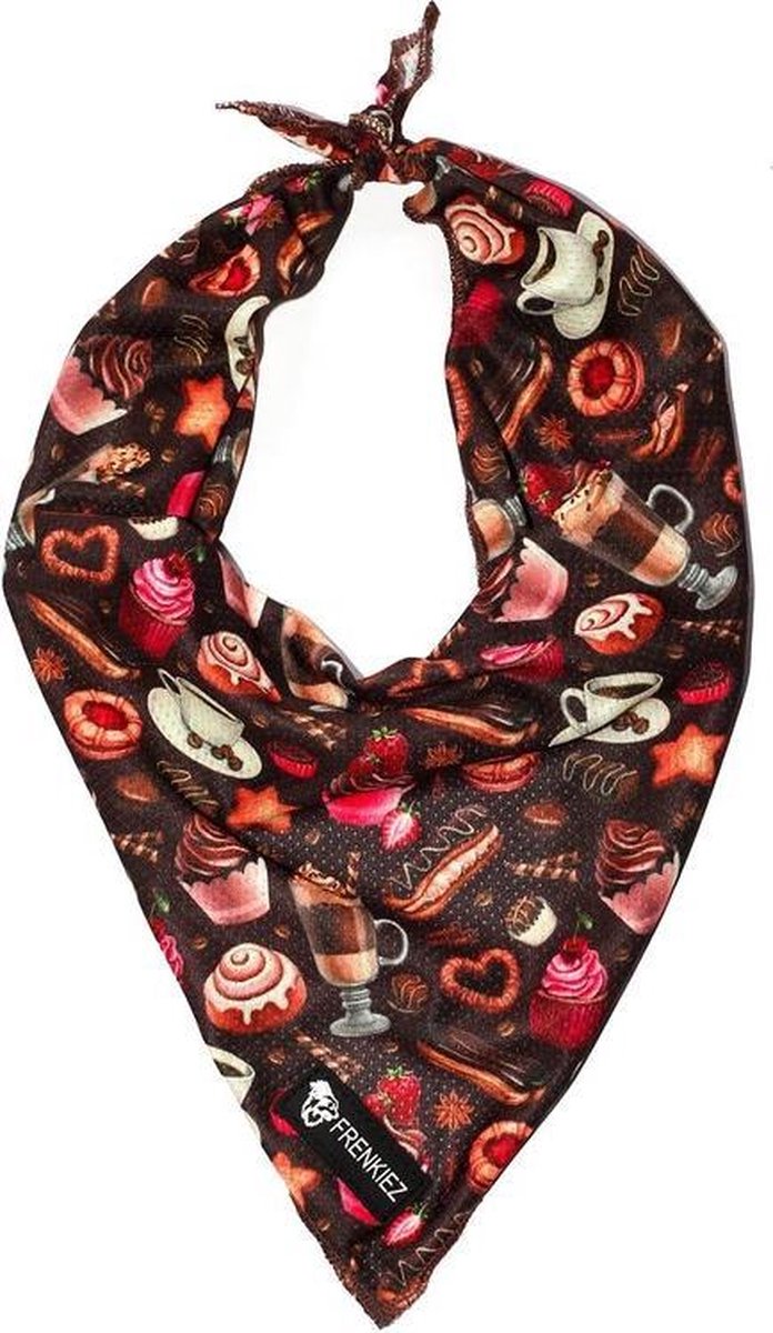 Frenkiez Bandana Coffee Sprinkles,Small