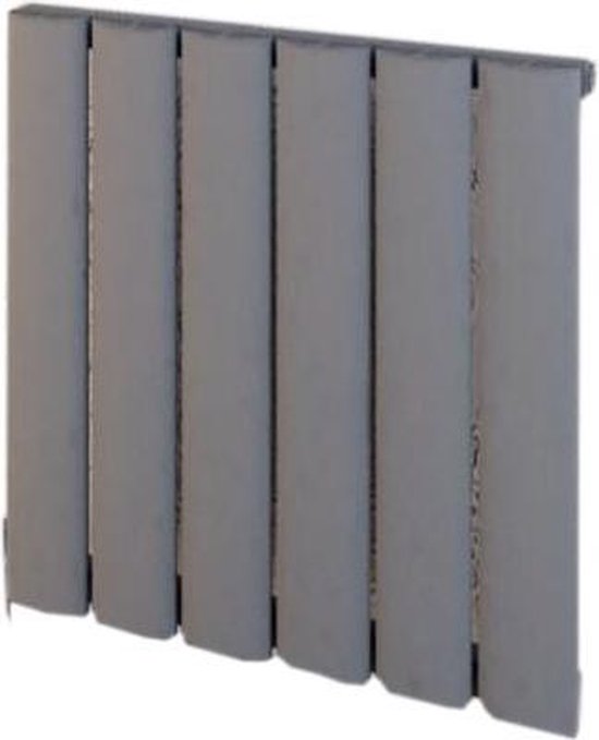 bol.com | Design radiator horizontaal aluminium mat grijs 50x56,5cm526  watt- Eastbrook Malmesbury