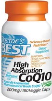 Hoge absorptie CoQ10 200 mg (180 Veggie Caps) - Doctor's Best