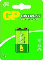 GP Batteries Greencell 9V Single-use battery Zinkchloride