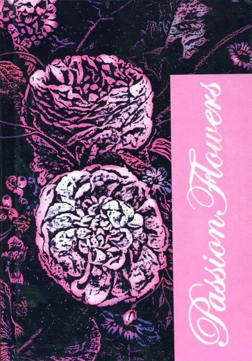 Pasion Flowers Notitieboek met harde kaft A6