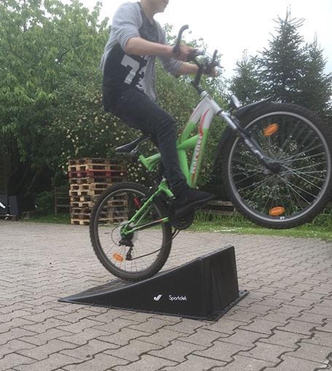 Sportdot - Single skate/BMX ramp - Stunt schans | bol.com