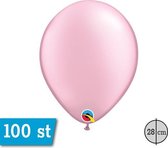 Qualatex ballonnen 100 stuks Pearl Pink