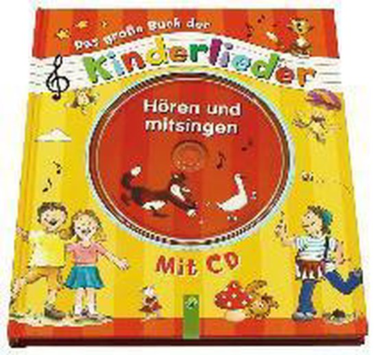 Das große Buch der Kinderlieder mit CD - cover