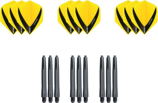 Vols De Fléchettes RED DRAGON Hardcore Premium - Lot De 9 Vols En Forme De Larme