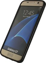 Mobilize Galaxy S7 Telefoon Hoesje - Omhulsel - Zwart - Hard Cover - Telefoon Hoesje