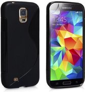 Comutter Silicone hoesje Samsung Galaxy S5 zwart