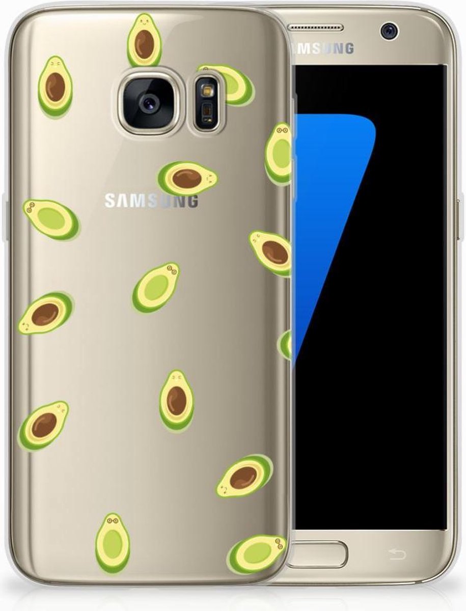 Samsung Galaxy S7 Siliconen Case Avocado