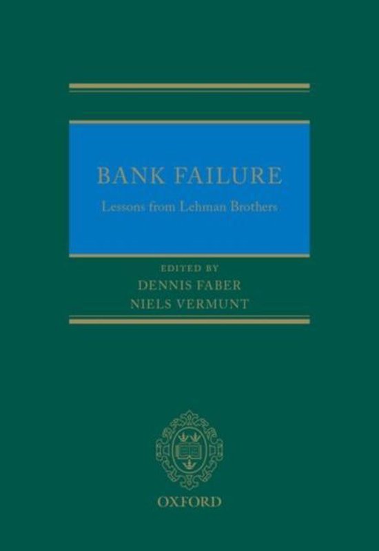 Bank Failure: Lessons from Lehman Brothers - cover