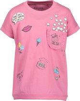 Blue Seven Meisjes T-shirt - roze - Maat 92