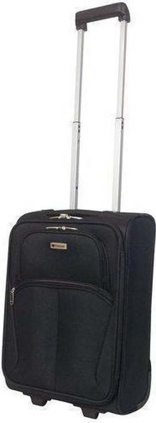 Worldline handbagage laptop koffer Ceasar -zwart bol.com