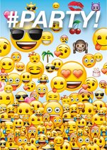 UNIQUE - Emoji Party uitnodigingen - Decoratie > Kaarten